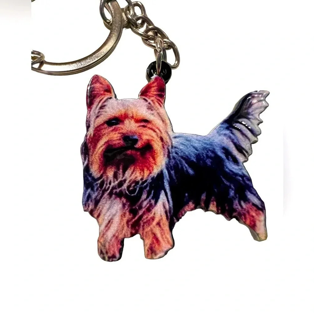 Yorkie Lover’s Keychain ❤️